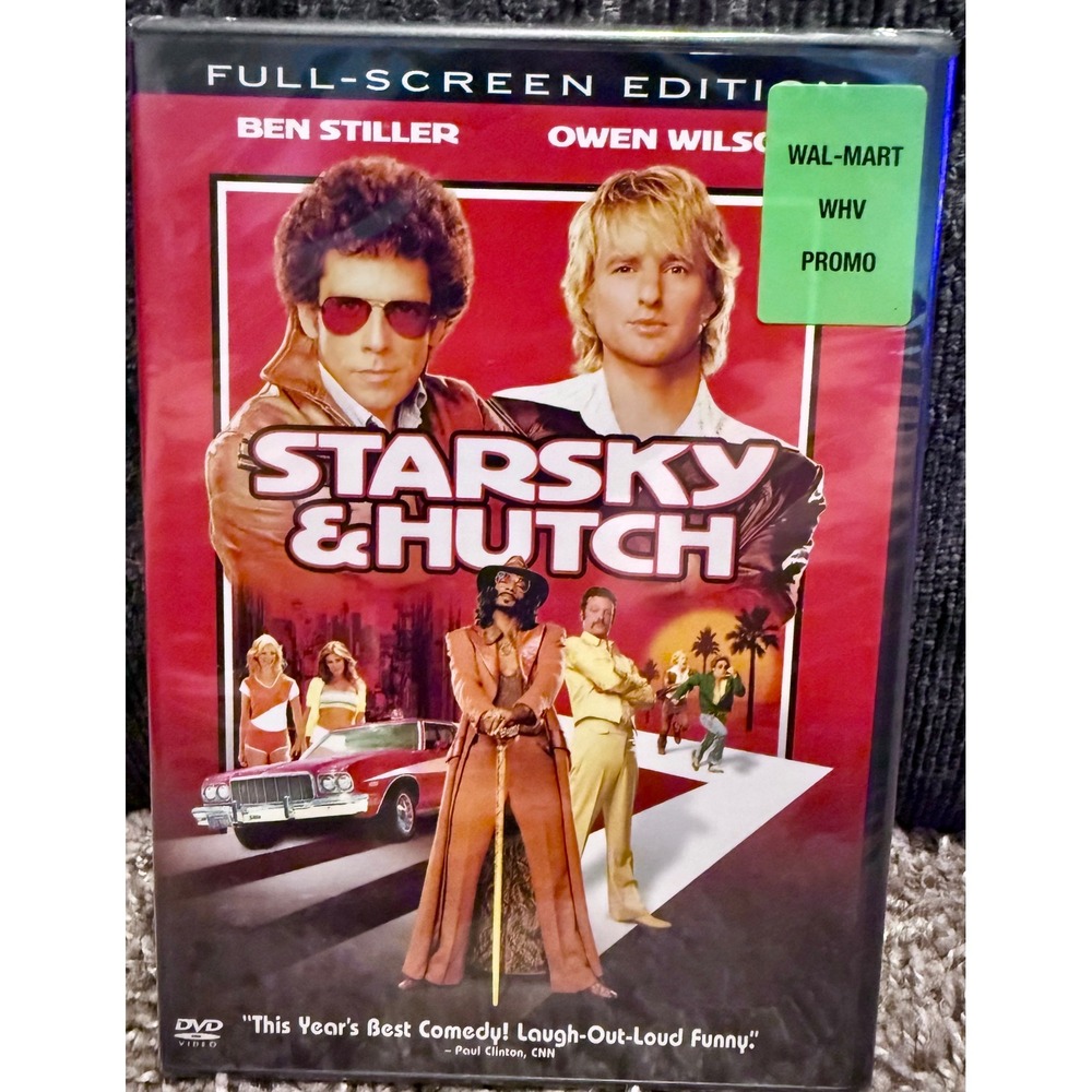 Warner Bros Starsky & Hutch DVD New Full Screen 2004 Comedy